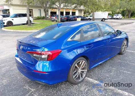 2022 Honda Civic Touring from USA, damaged, VIN 2HGFE1F99NH308375